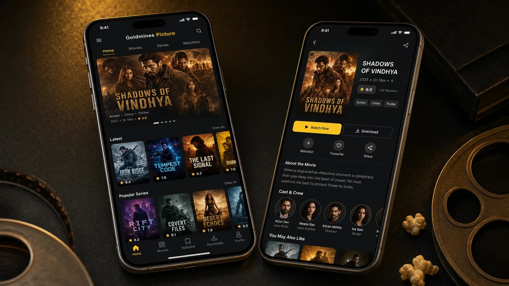 Designing the Goldmines Picture App: A Cross-Platform Movie Experience