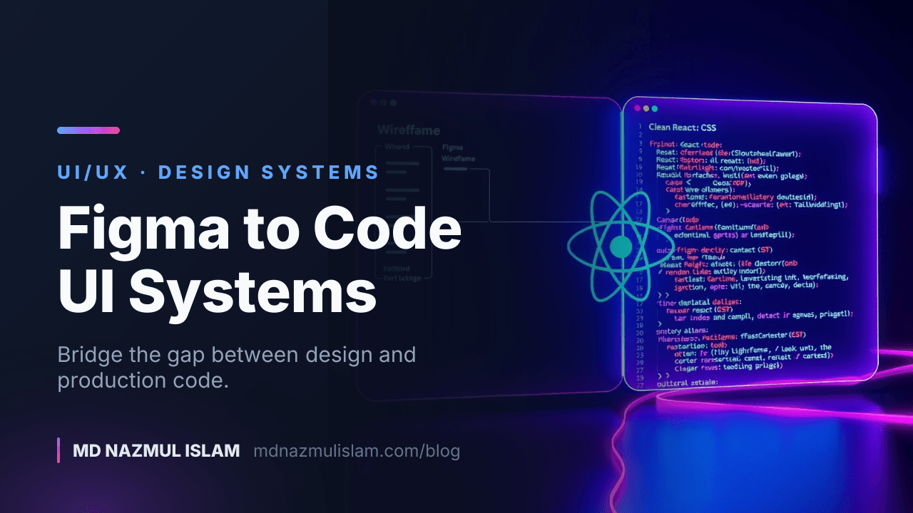 Figma to Code: Building Accessible UI Design Systems