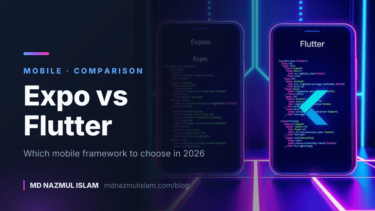Expo vs Flutter in 2026: Which One to Choose