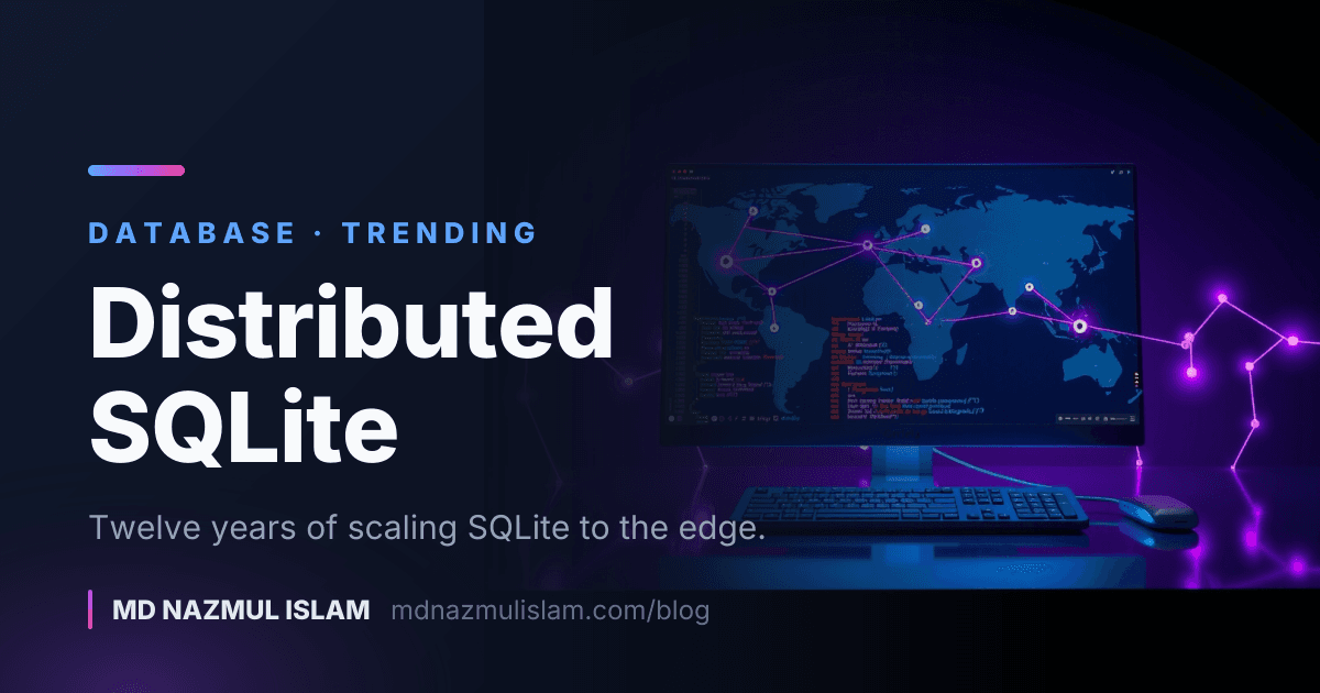 Distributed SQLite at Twelve: What It Means for Modern Apps