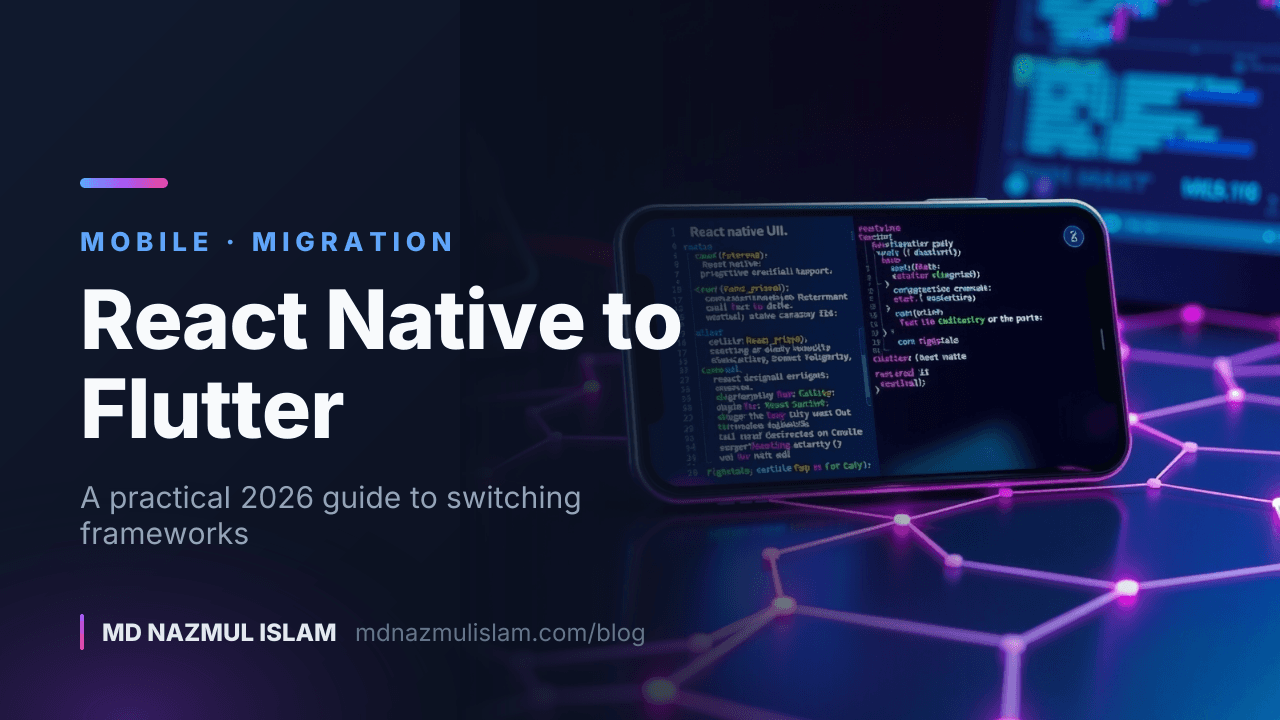 React Native to Flutter Migration Guide