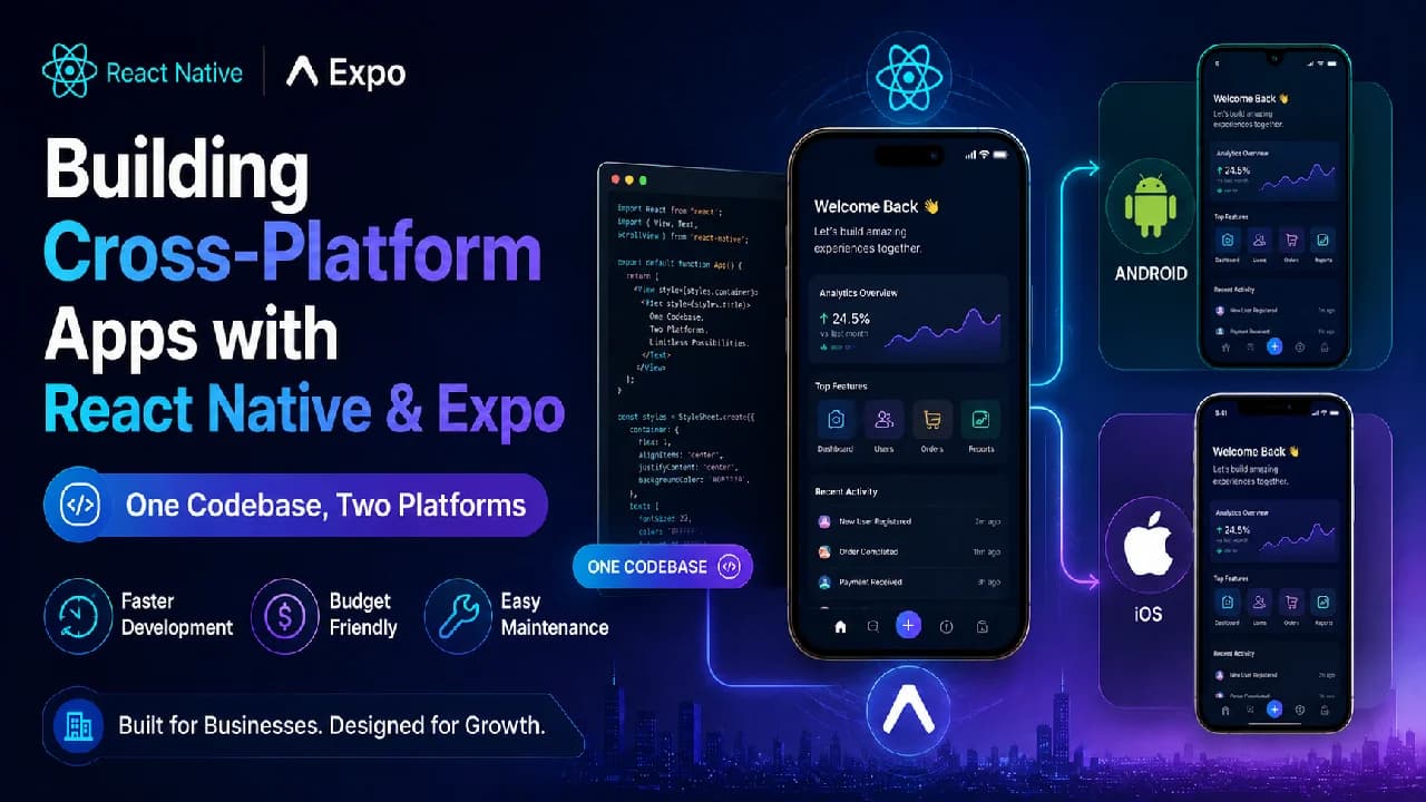 React Native Cross-Platform App Development: Zero to Production with Expo